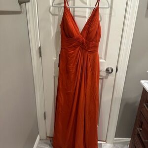 Azazie Paprika / Orange Bridesmaid Dress, Size 8, NWT